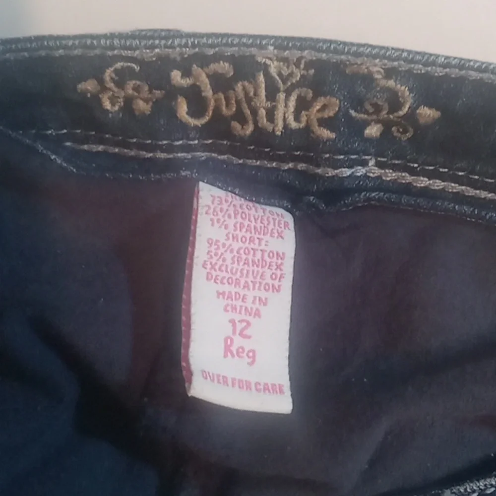 Justice Denim Skort